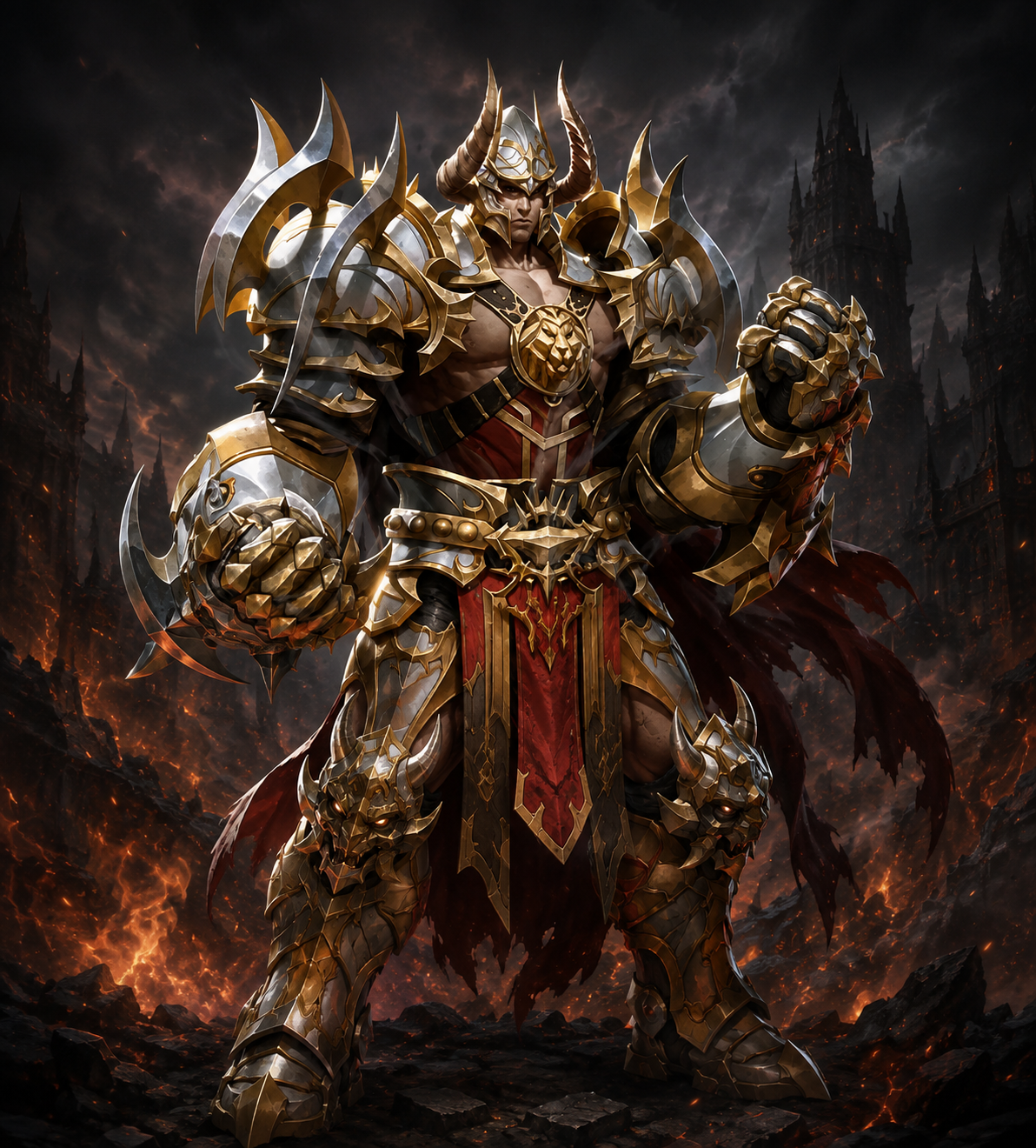 Rage Fighter fantasy character artwork