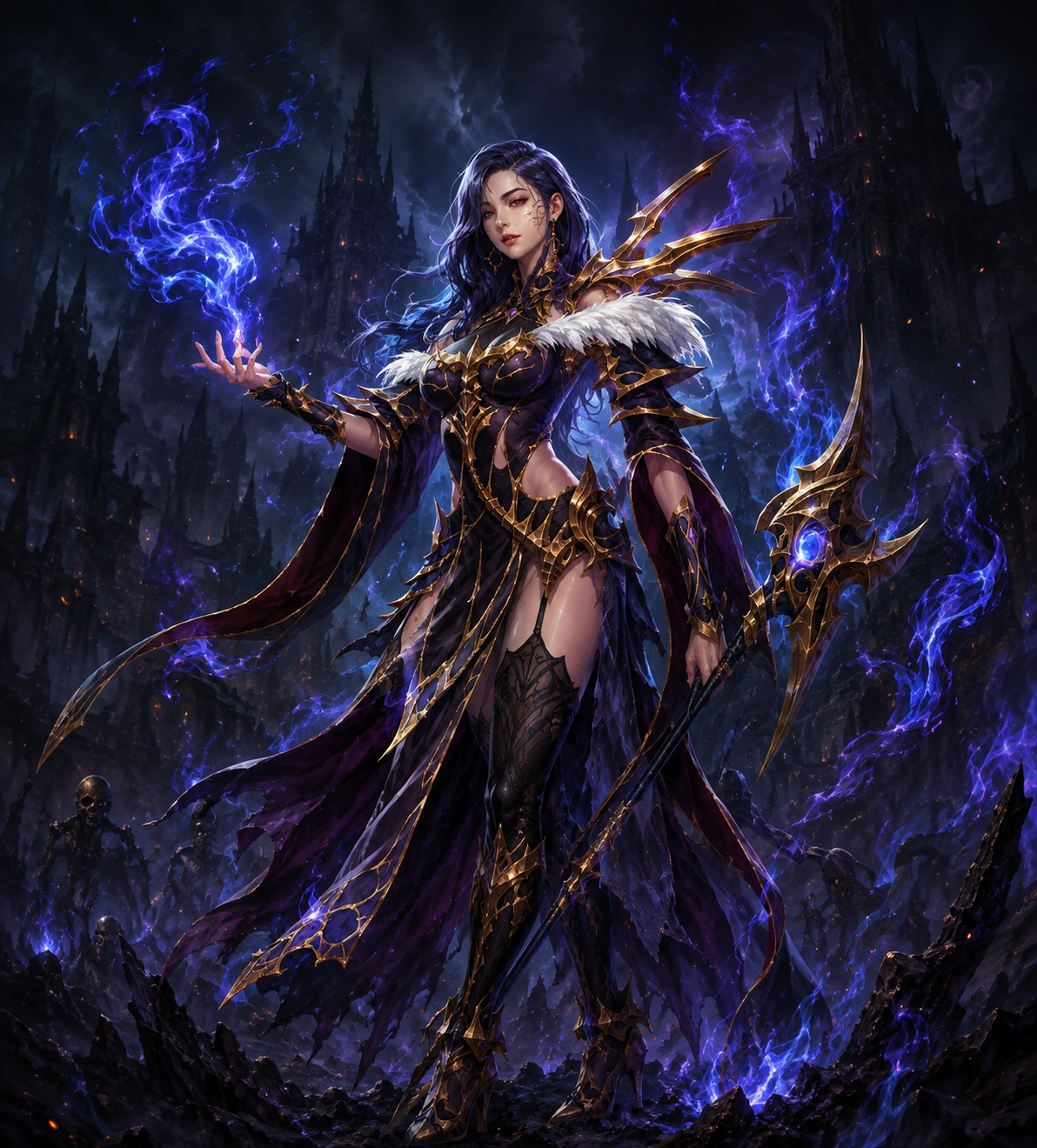 Summoner fantasy character artwork